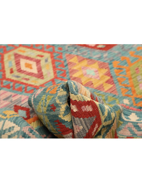 Kilim 213x293 Cm Kilim Afghanistan, Lana Cardata A Mano