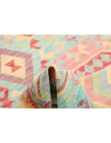 Kilim 205x282 Cm Kilim, Afghanistan. Hand-carded Wool,