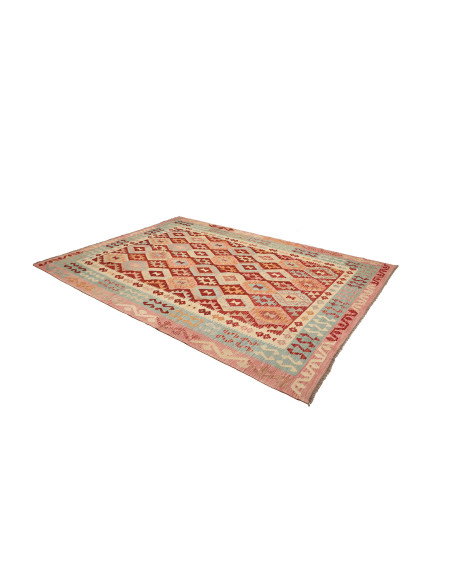 Kilim 208x288 Cm Kilim Afghanistan Lana Cardata A Mano