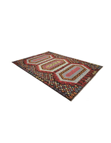 Kilim 206x289 Cm Kilim, Afghanistan, Lana Cardata A Mano