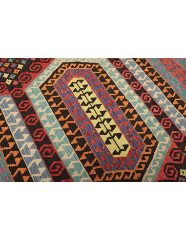 Kilim 206x289 Cm Kilim, Afghanistan, Hand-carded Wool (warp: