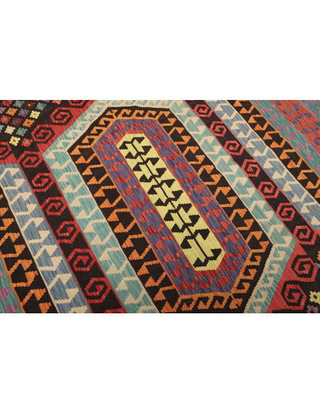 Kilim 206x289 Cm Kilim, Afghanistan, Hand-carded Wool (warp: