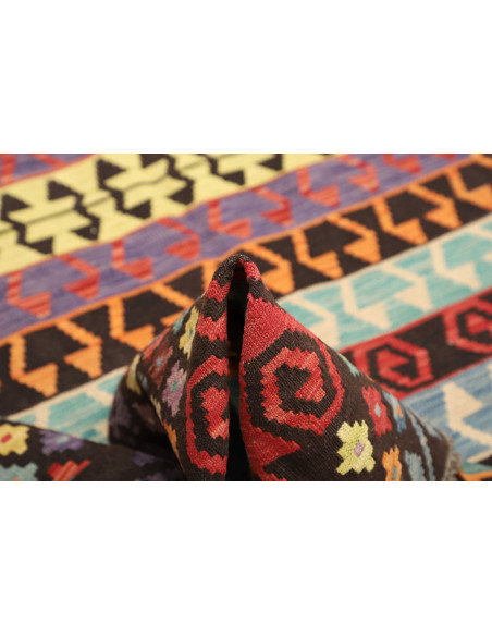 Kilim 206x289 Cm Kilim, Afghanistan, Lana Cardata A Mano