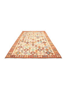 Kilim 204x296 Cm Kilim, Afghanistan, Lana Cardata A Mano 2