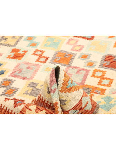 Kilim 204x296 Cm Kilim, Afghanistan, Hand-carded Wool (warp: