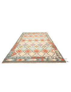 Kilim 208x299 Cm Kilim, Afghanistan, Lana Cardata A Mano 2
