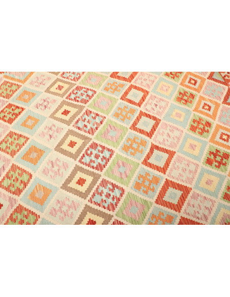 Kilim 216x294 Cm Kilim, Afghanistan, Lana Cardata A Mano