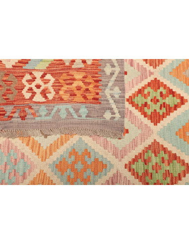 Kilim 216x294 Cm Kilim, Afghanistan, Hand-carded Wool (warp: