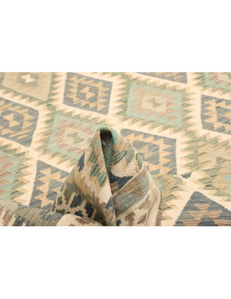 Kilim 207x289 Cm Kilim Afghanistan, Hand-carded Wool (cotton