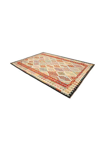 Kilim 208x291 Cm Kilim, Afghanistan, Lana Cardata A Mano,