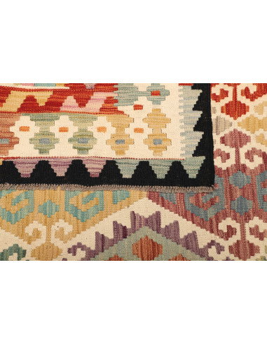 Kilim 208x291 Cm Kilim, Afghanistan, Lana Cardata A Mano,