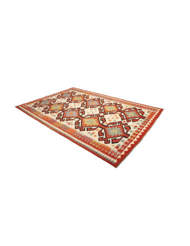 Kilim 198x298 Cm Kilim Afghanistan Hand-carded Wool (warp: