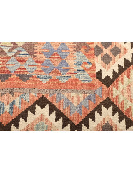 Kilim 202x296 Cm Kilim, Afghanistan, Hand-carded Wool (warp: