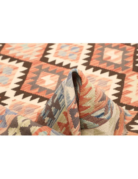 Kilim 202x296 Cm Kilim, Afghanistan, Lana Cardata A Mano