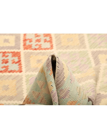 Kilim 211x302 Cm Kilim Afghanistan Lana Cardata A Mano