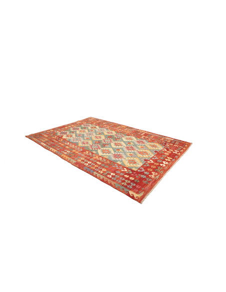 Kilim 203x300 Cm Kilim, Afghanistan, Hand-carded Wool (warp:
