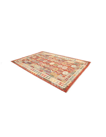 Kilim 209x301 Cm Kilim, Afghanistan, Hand-carded Wool,