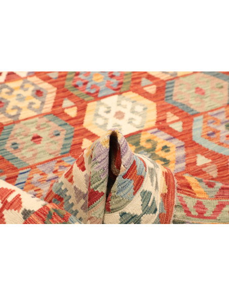 Kilim 209x301 Cm Kilim, Afghanistan, Hand-carded Wool,