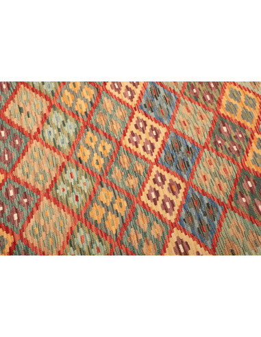 Kilim 205x288 Cm Kilim, Afghanistan, Hand-carded Wool,