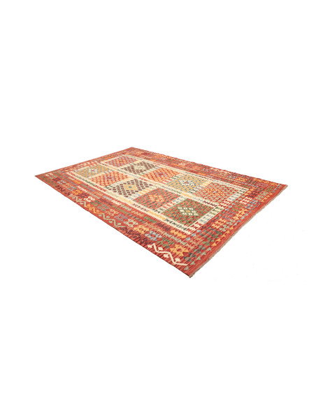 Kilim 207x298 Cm Kilim, Afghanistan, Hand-carded Wool (warp: