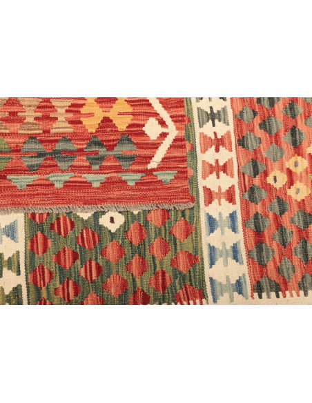 Kilim 207x298 Cm Kilim, Afghanistan, Hand-carded Wool (warp: