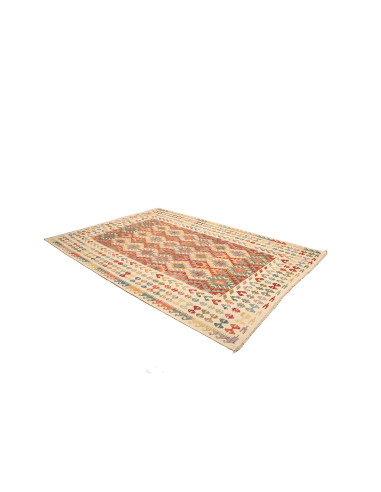 Kilim 210x298 Cm Kilim, Afghanistan, Lana Cardata A Mano