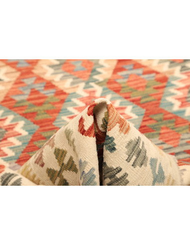 Kilim 210x298 Cm Kilim, Afghanistan, Hand-spun Wool (warp:
