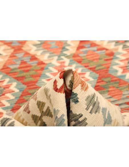 Kilim 210x298 Cm Kilim, Afghanistan, Hand-spun Wool (warp: