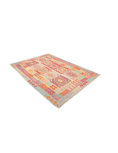 Kilim 178x240 Cm Kilim Afghanistan Hand-carded Wool Cotton