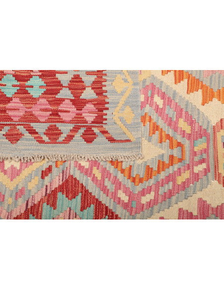 Kilim 169x253 Cm Kilim. Afghanistan. Hand-carded Wool (warp: