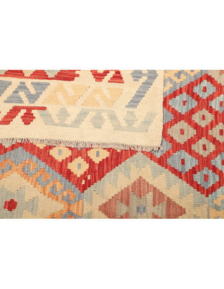 Kilim 183x245 Cm Kilim Afghanistan, Hand-carded Wool (warp:
