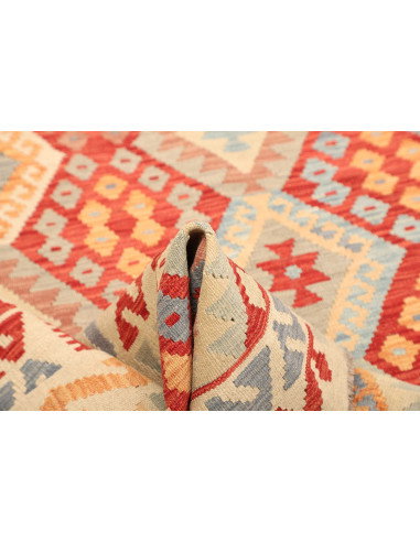 Kilim 183x245 Cm Kilim Afghanistan, Hand-carded Wool (warp:
