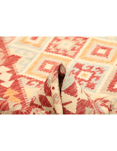 Kilim 174x242 Cm Kilim Afghanistan Lana Cardata A Mano