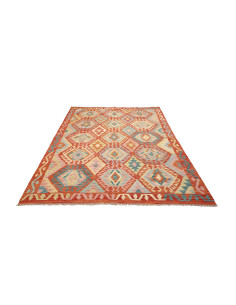 Kilim 174x234 Cm Kilim Afghano, Lana Cardata A Mano 2