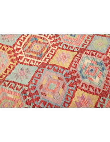 Kilim 179x242 Cm Kilim Afghanistan Lana Cardata A Mano
