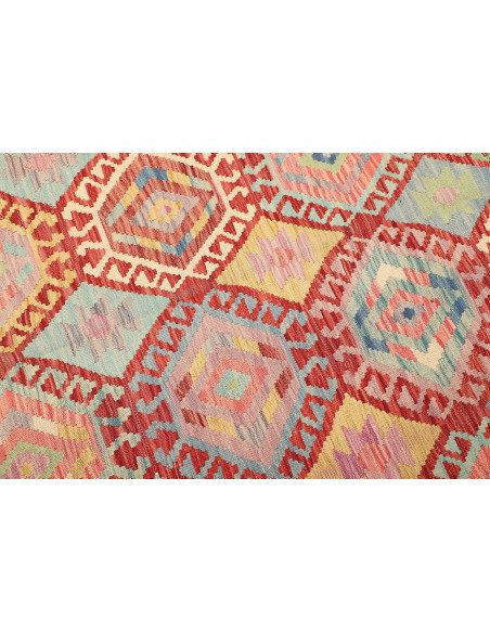 Kilim 179x242 Cm Kilim Afghanistan Lana Cardata A Mano
