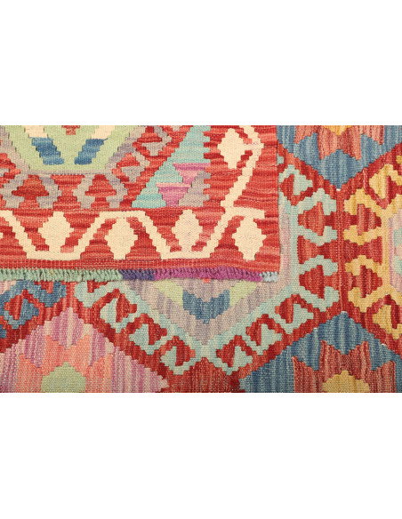 Kilim 179x242 Cm Kilim Afghanistan Lana Cardata A Mano