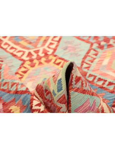 Kilim 179x242 Cm Kilim Afghanistan Lana Cardata A Mano