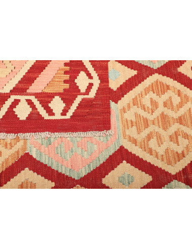 Kilim 185x241 Cm Kilim, Afghanistan, Lana Cardata A Mano