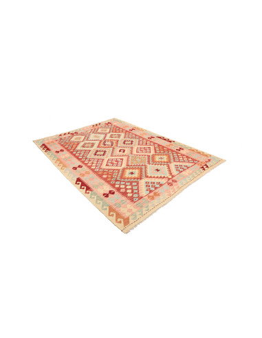 Kilim 181x238 Cm Kilim, Afghanistan, Hand-carded Wool (warp: