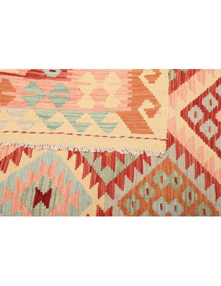 Kilim 181x238 Cm Kilim, Afghanistan, Hand-carded Wool (warp: