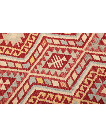 Kilim 182x242 Cm Kilim, Afghanistan, Hand-carded Wool (warp: