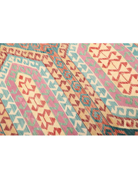Kilim 181x243 Cm Kilim Afghanistan Lana Cardata A Mano