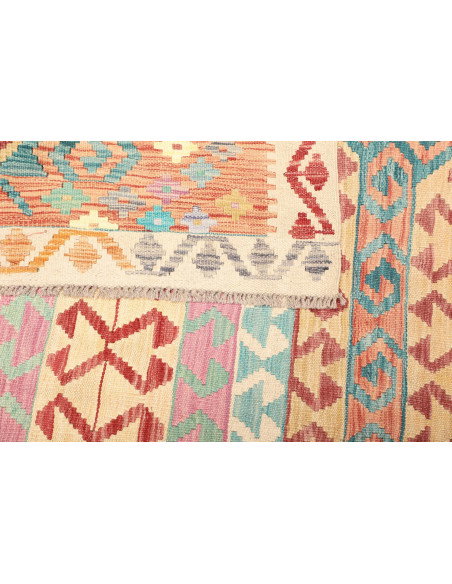 Kilim 181x243 Cm Kilim Afghanistan Lana Cardata A Mano