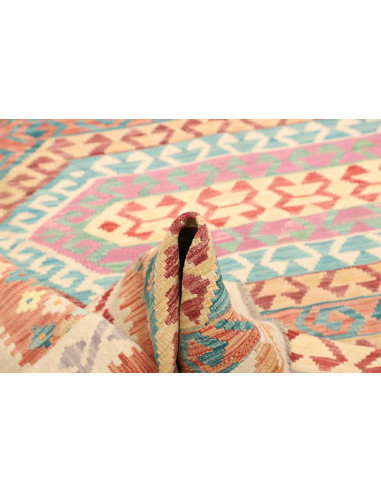 Kilim 181x243 Cm Kilim Afghanistan Lana Cardata A Mano