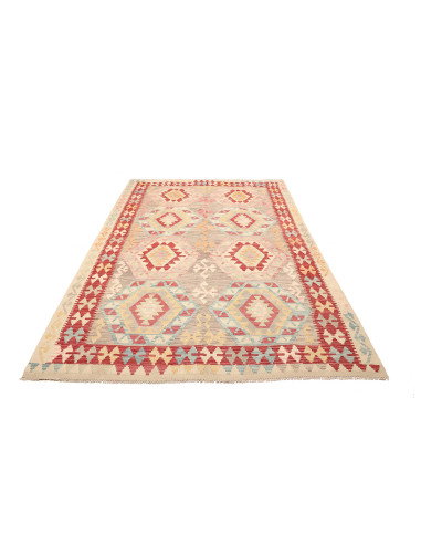 Kilim 176x246 Cm Kilim Afghanistan Lana Cardata A Mano
