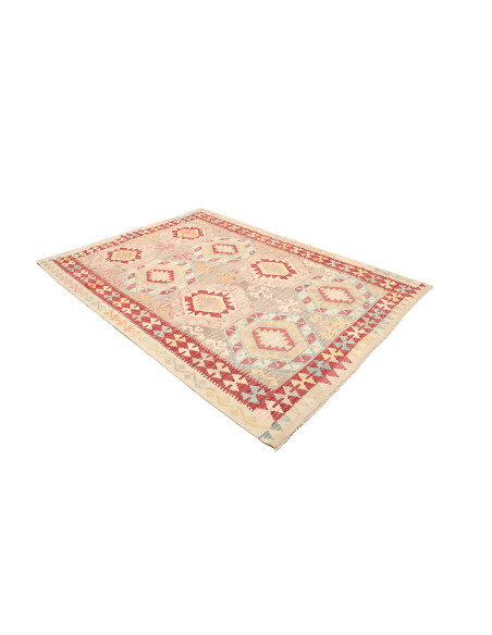 Kilim 176x246 Cm Kilim Afghanistan Lana Cardata A Mano