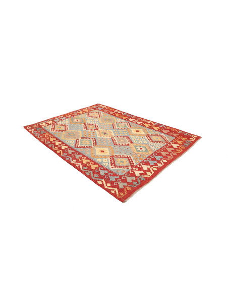 Kilim 179x244 Cm Kilim, Afghanistan, Hand-carded Wool, Warp: