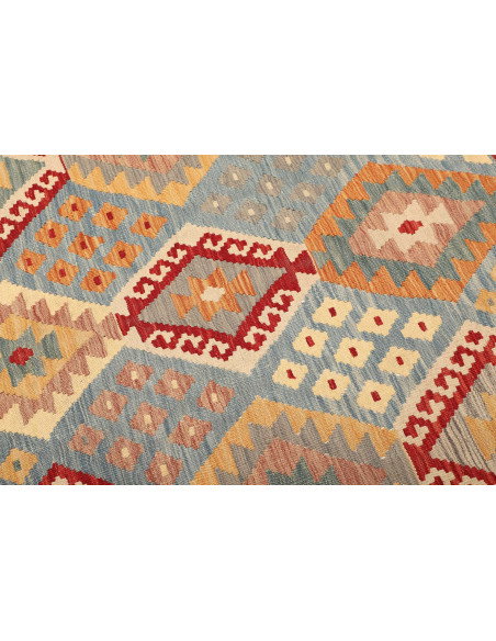 Kilim 179x244 Cm Kilim, Afghanistan, Hand-carded Wool, Warp:
