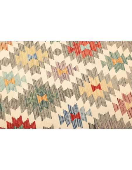 Kilim 205x290 Cm Kilim Afghan. Hand-carded Wool (warp:
